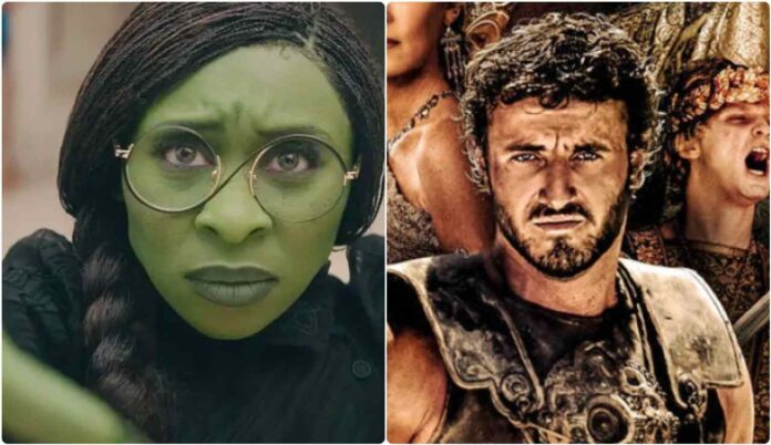 Wicked vs Il Gladiatore: chi ha incassato di più?